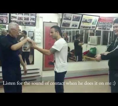 Focusing force to a small area - Chu Shong Tin Wing Chun