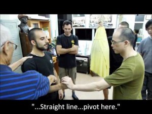 Penetrating Punch - with Pivoting and along a Straight Line (Chu Shong Tin Training Episodes #006)